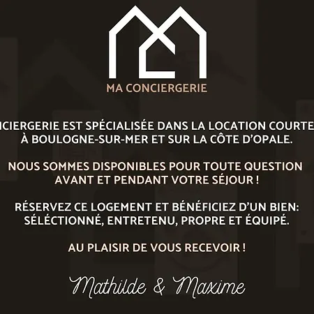 La Maison De Clocheville - Confort Lejlighed Boulogne-sur-Mer